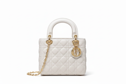 White Quilted Bag