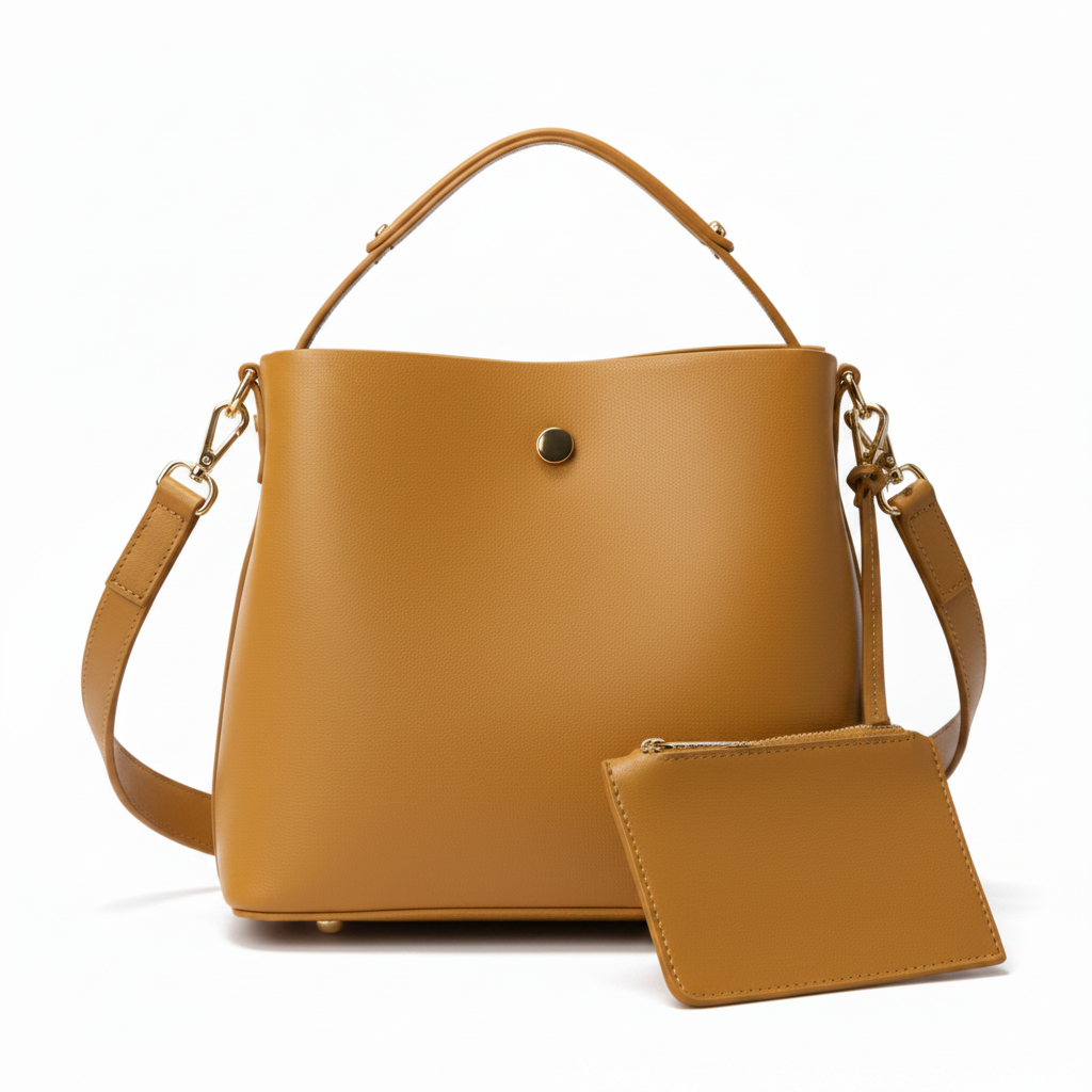 Yellow Bucket Bag